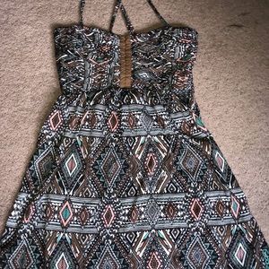 patterned dress